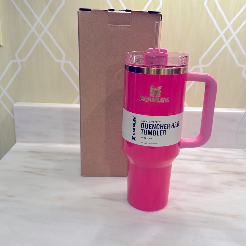NEW!!! Stanley Pink Parade 40oz Tumbler